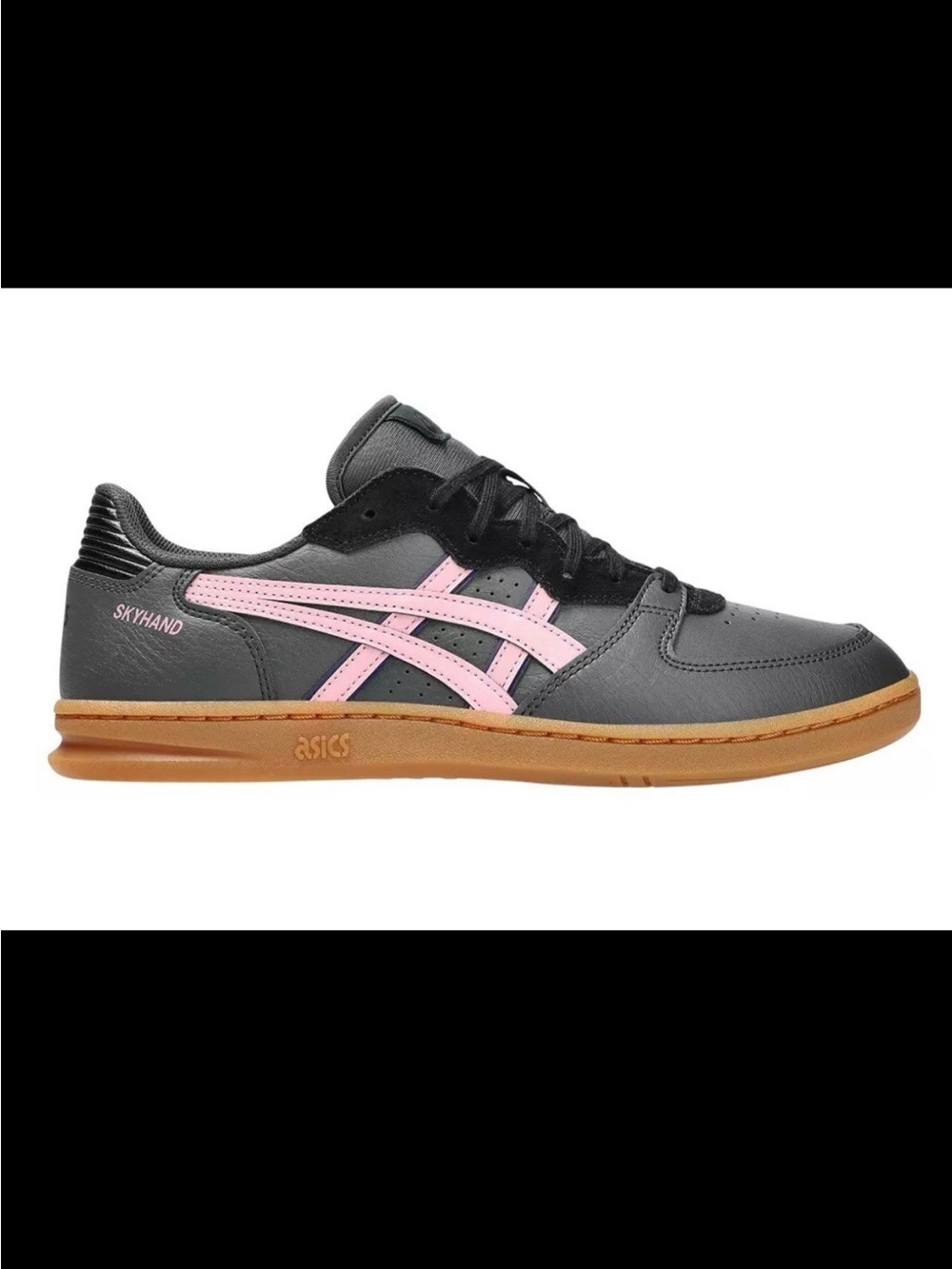 Asics Skyhand OG Graphite Grey Coneflower Pink Gum Sole Mens Size 12